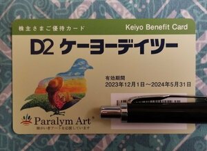 【送料無料】ケーヨーデイツー D2 株主優待カード　10％割引カード