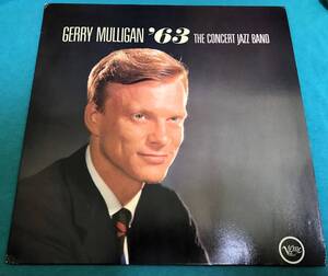 LP●Gerry Mulligan '63　The Concert Jazz Band　HOLLAND盤 Verve Records 837 438-1