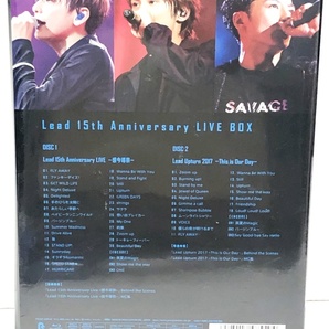 【未開封/BD】 Lead 15th Anniversary LIVE BOX Blu-rayの画像2