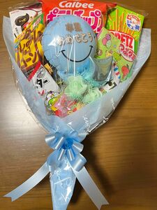 卒業ブーケ　大きいお菓子ブーケ　バルーンブーケ　卒団　スポ少　お菓子ギフト　卒業