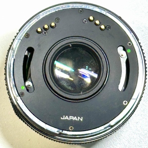 中古カメラレンズ2点 ZENZA BRONICA(ゼンザブロニカ) ZENZANON MC 1:2.8 f=75mm、f=50mm)、ジャンク扱いの画像6