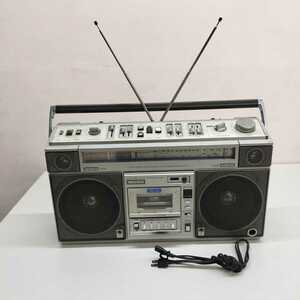 C【F-140】動作品 HITACHI 日立 PERDISCO TRK-8800RM ラジカセ ラジオ FM/AM ステレオ カセットレコーダー