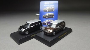 京商 BMW&MINI ミニカーコレクション 1:64 MINI Coper Culbman 2台セット