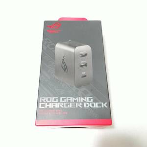 【1円オークション】 ASUS ac65-03 Gaming Charger Dock 最大3,840x2,160 ケーブル長:約2m ACアダプター 充電器 ブラック TS01B000417