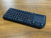 【1円オークション】 Ewin ES-KB01 ワイヤレスミニキーボード 2.4GHz 無線 日本語配列(72キー) タッチパッド搭載 超小型 TS01B000292_画像2