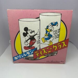 ディズニーグラス　ヴィンテージ　キリンレモン