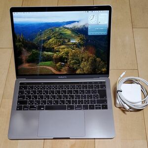 Macbook Pro16GBメモリ 13.3インチ 2018 i5 SSD512GB タッチバー スペースグレイA1989