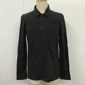 CoSTUME NATIONAL S コスチュームナショナル ポロシャツ 長袖 Polo Shirt 黒 / ブラック / 10104612