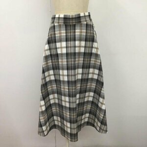 GLOBAL WORK M グローバルワーク スカート ロングスカート チェック柄 フレア Skirt Long Skirt 10104696