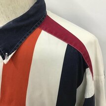 TOMMY HILFIGER XL トミーヒルフィガー シャツ、ブラウス 長袖 長袖シャツ ストライプシャツ ボタンダウンシャツ 10104576_画像3