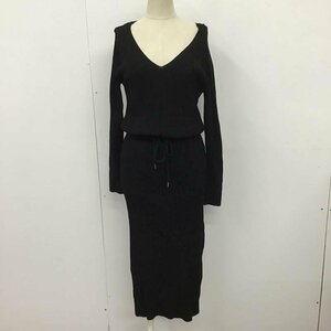 nano・universe 38 ナノユニバース ワンピース ロングスカート One-Piece Long Skirt 黒 / ブラック / 10104818