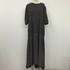 ZARA L ザラ ワンピース ロングスカート 半袖ロングワンピース 総柄 ドット フレアロングスカート One-Piece Long Skirt 10104903