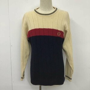 TOMMY HILFIGER M トミーヒルフィガー ニット、セーター 長袖 クルーネック コットン ウール Knit Sweater 10103635