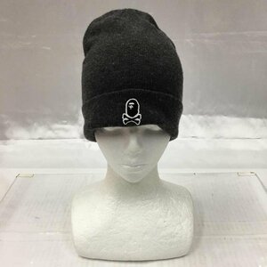 A BATHING APE FREE アベイシングエイプ 帽子 ニット帽 004CPF701001X クロスボーン Knit Cap、Knit Hat Beanie 10103483