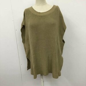 Samansa Mos2 FREE サマンサモスモス ニット、セーター 半袖 ノースリーブ ベスト Knit Sweater 10105377