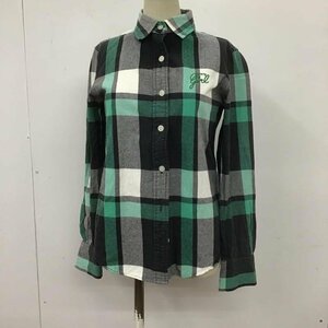 tommy girl S トミーガール シャツ、ブラウス 長袖 長袖シャツ チェックシャツ カラーシャツ カジュアルシャツ Shirt Blouse 10105337