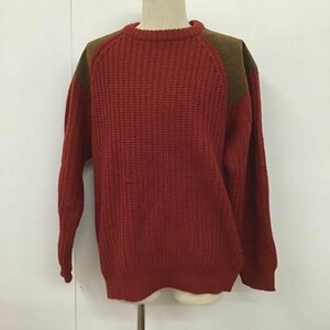 CHAPSRALPHLAUREN L チャップスラルフローレン ニット、セーター 長袖 Knit Sweater 赤 / レッド / X 茶 / ブラウン / 10105585