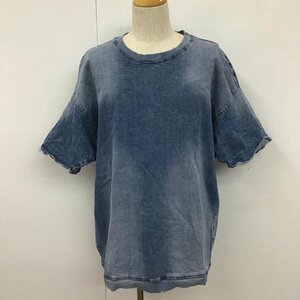 ZARA MAN XL ザラメン Tシャツ 半袖 無地Tシャツ クルーネックカットソー デニム半袖カットソー T Shirt 10105614