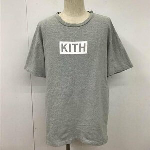 KITH XL キス Tシャツ 半袖 半袖カットソー プリントTシャツ クルーネックカットソー T Shirt 灰 / グレー / 10105596