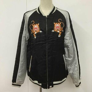 A BATHING APE XXL アベイシングエイプ ジャケット、上着 ジャンパー、ブルゾン スカジャン Jacket 黒 / ブラック / 10105701