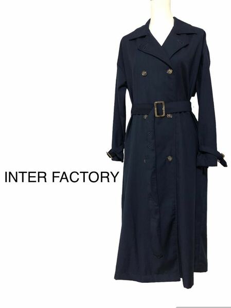 INTER FACTORY インターファクトリー　トレンチコート　ユニセックス