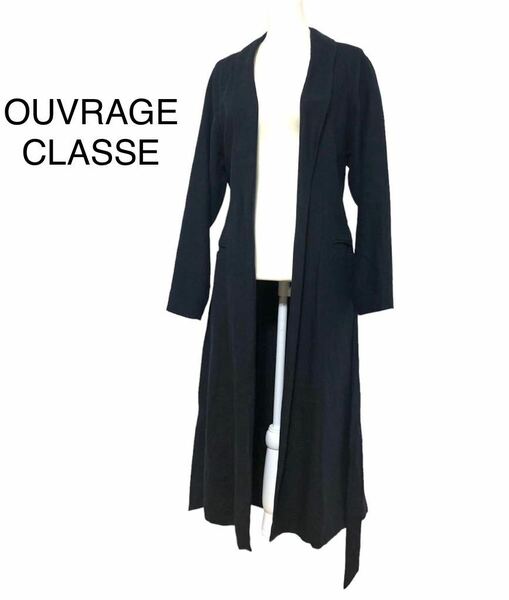 OUVRAGE CLASSE ウヴラージュクラス リネン　ロング　ガウンコート