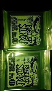 アーニーボール ERNIE BALL SLINKY エレキギター弦　2セット