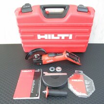 【 未使用品 / 保管品 】HILTI ヒルティ AG 150-A36 充電式アングルグラインダー ケース付き_画像1