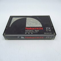 Nakamichi ZX C-15 Metalloy Tape メタロイテープ メタルテープ カセットテープ　ナカミチ 非売品 【レア】_画像5