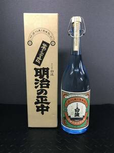 HH21★さつま 白波 本格焼酎 芋焼酎 透明瓶 1800ml 25% 薩摩酒造 古酒 未開栓