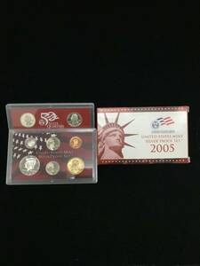 D93-8★2005 アメリカ プルーフセット UNITED STATES MINT PROOF SET 貨幣セット コイン