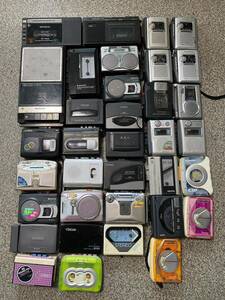 SONY、 SANYO 、Panasonic 、AIWA 、CASIO 、HITACHI …カセットレコーダー ポータブルカセットプレーヤー まとめて35点