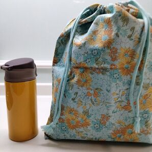 体操着入れ(ブルーマーガレット)