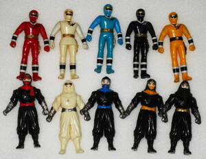  Ninja Sentai Kaku Ranger * used sofvi 10 body set 