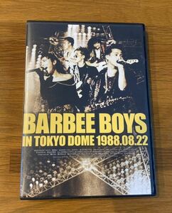 DVD バービーボーイズ BARBEE BOYS IN TOKYO DOME 1988.08.22 
