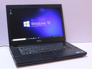 【ジャンク　DELL LATITUDE E6510 Core i5 メモリ4GB HDD 320GB DVD 15.6型 Win10】