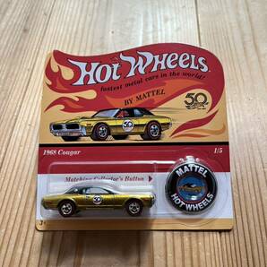 Hot Wheels ホットウィール 50周年記念限定カー classics Cougar, Volkswagen Beetle, '67 Camaro, Custom Mustang, '67 HEMI Barracudaの画像2