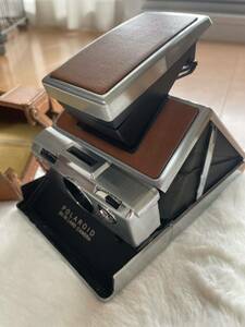 POLAROID ポラロイドカメラ SX-70 ケース付き インスタントカメラ　