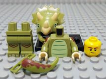 ★LEGO★ミニフィグ【シリーズ25】Triceratops Costume Fan(7104508)_画像6