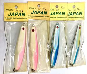 新品 ランブルベイト ハオリジグ HAOLI Jig 70g 4個セット　送料無料