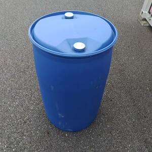  used p Ludlum rain water tank drum can blue color personal delivery possibility Chiba prefecture Chiba city, Yotsukaido city 