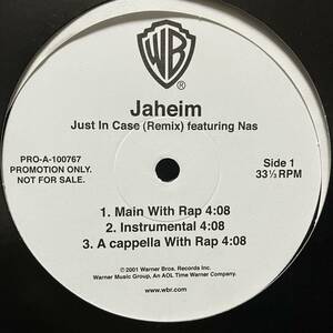 Jaheim / Just In Case (Remix) ft. Nas / Tom Tom Club Genius Of Love ネタ