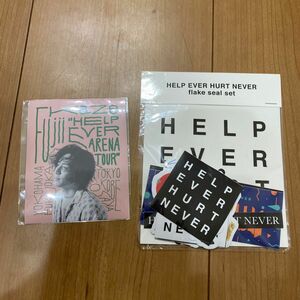 藤井風　HELP EVER HURT NEVER 、HEATステッカー