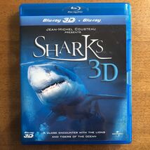 【Blu-ray 3D + Blu-ray】◆SHARKS 3D◆輸入盤 送料185円_画像1