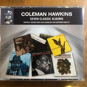 【4CD】◆コールマン・ホーキンス《Seven Classic Albums》◆輸入盤 送料185円◆Coleman Hawkins