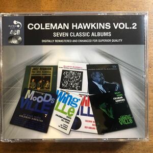 【4CD】◆コールマン・ホーキンス《Seven Classic Albums Vol.2》◆輸入盤 送料185円