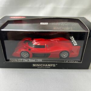 Mini Car Fair 2005 【MINICHAMPS/ミニチャンプス】1/43 Toyota GT One Street 1999 ミニカー 京商kyoshoトヨタ 