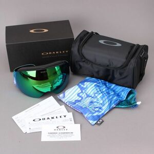 未使用 展示品 OAKLEY オークリー スノーゴーグル FLIGHT DECK L MikShf 7050B400 スキー スノボー 冬 ＃100※432/k.g