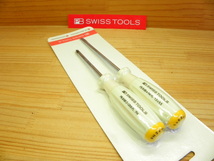 PB SWISS TOOLS 8239.FL CN *プラス マイナス ドライバー2本セット *限定色 蛍光(蓄光)ホワイト白 _画像4