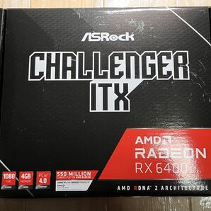 ASRock AMD Radeon RX 6400 DP HDMI ビデオカード 補助電源不要の画像1